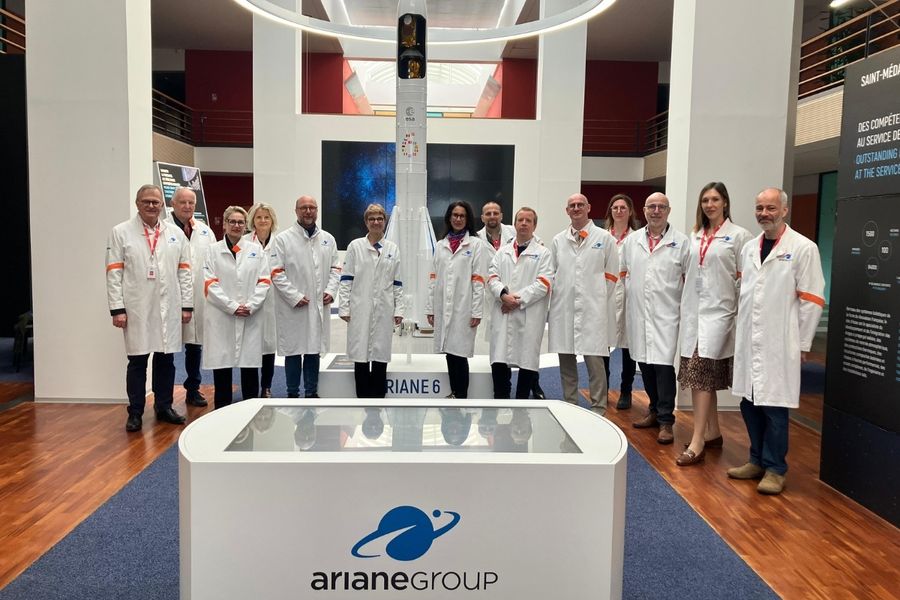 Visite chez Ariane